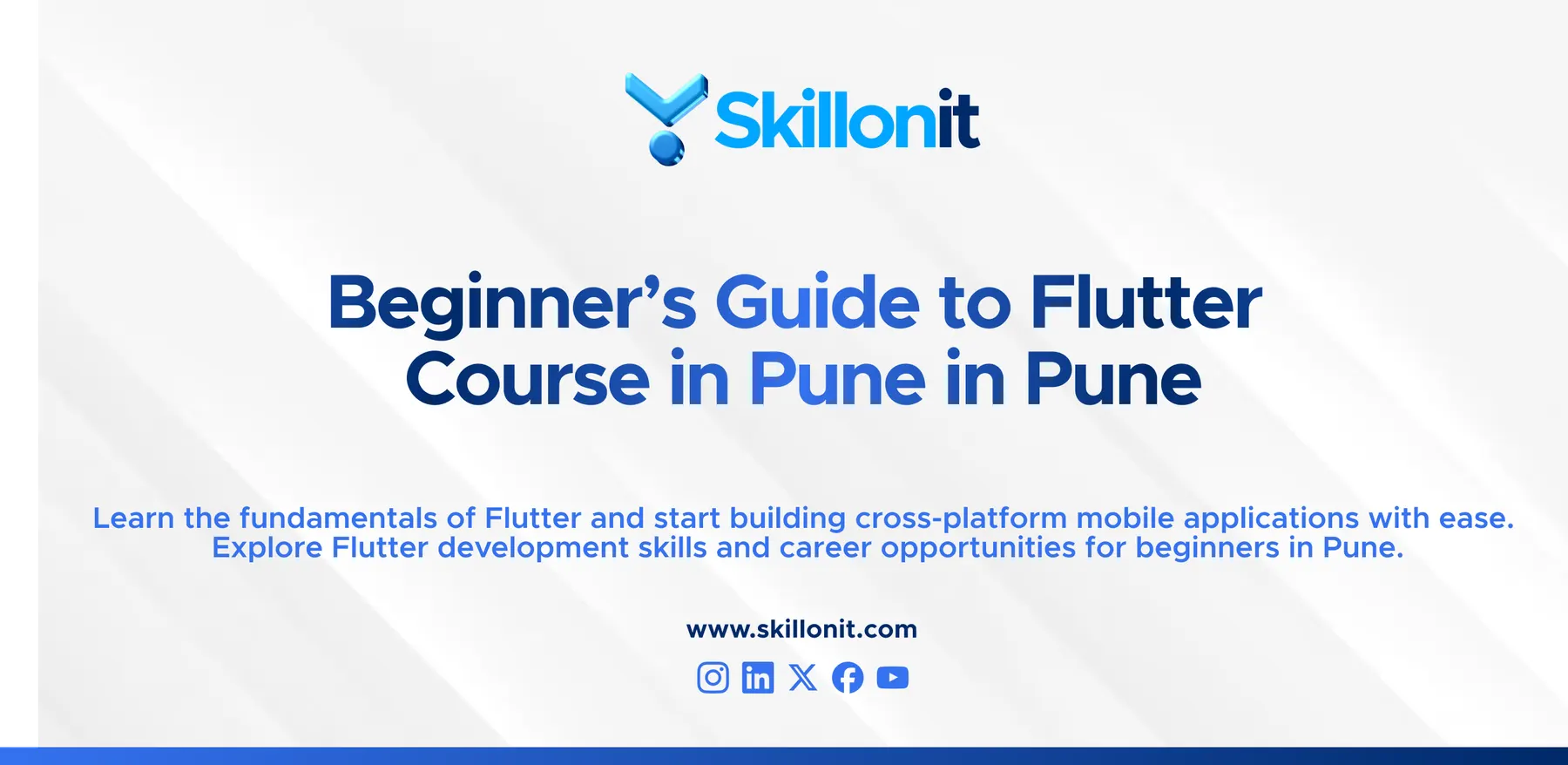 Flutter Course in Pune for Beginners Learning Mobile App Development