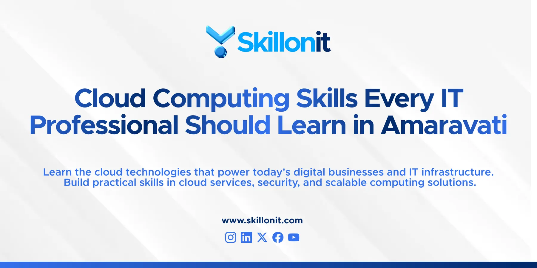 Cloud Computing Skills Every IT Professional Should Learn in Amaravati